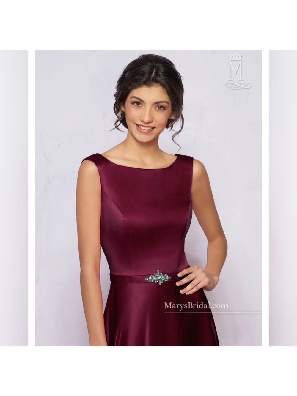 Modern Maids Collection Bridesmaids Dress Size 16 - Picture 3 of 7